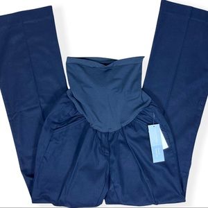 NWT Motherhood Maternity Fitted Boot Dark Blue Pants